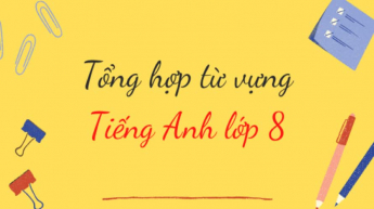 Tiếng Anh - Lớp 8